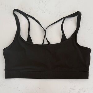 Vuori Black Sports Bra